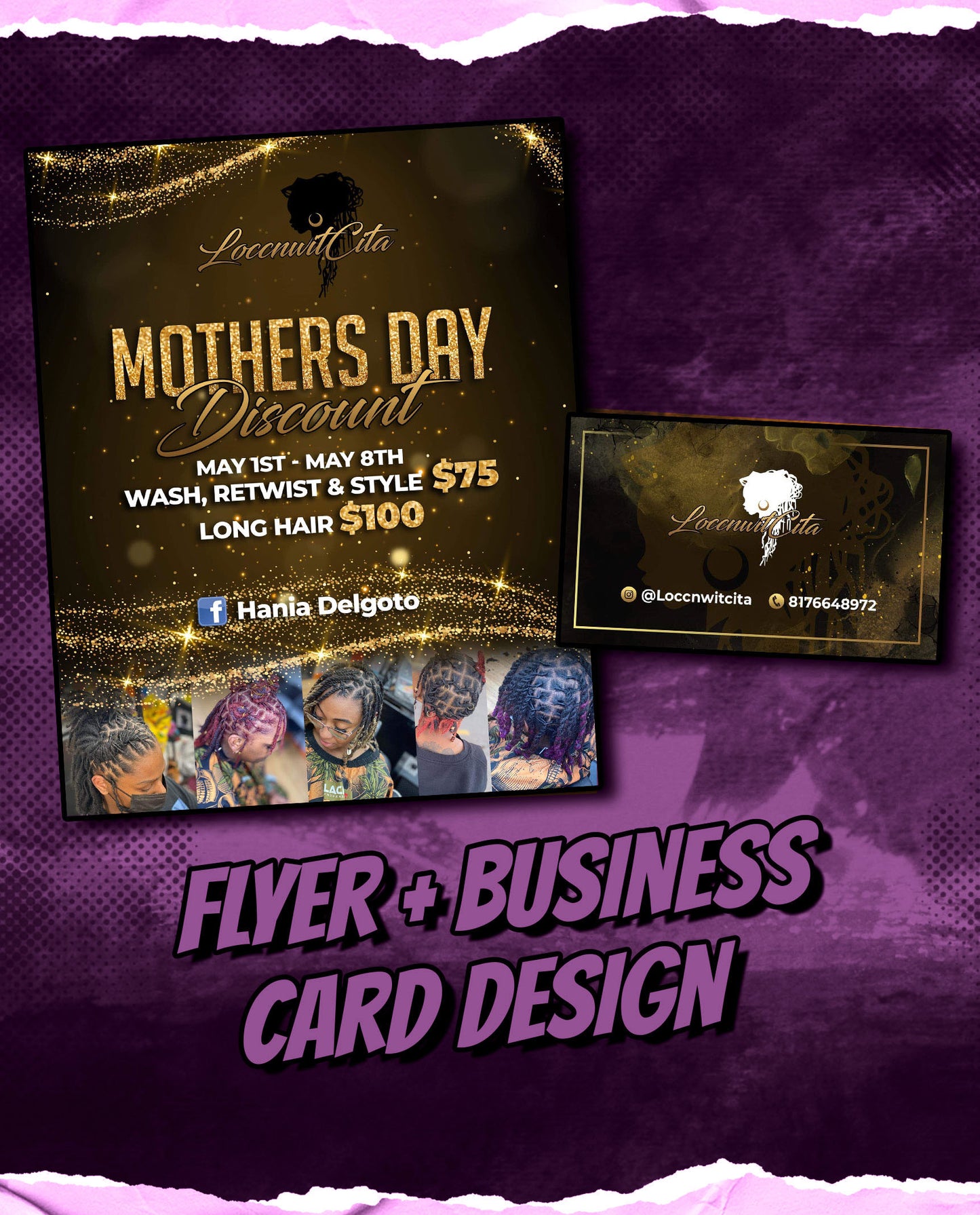Flyer + Business Card Design